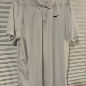 Nike Men's Classic White Polo Shirt